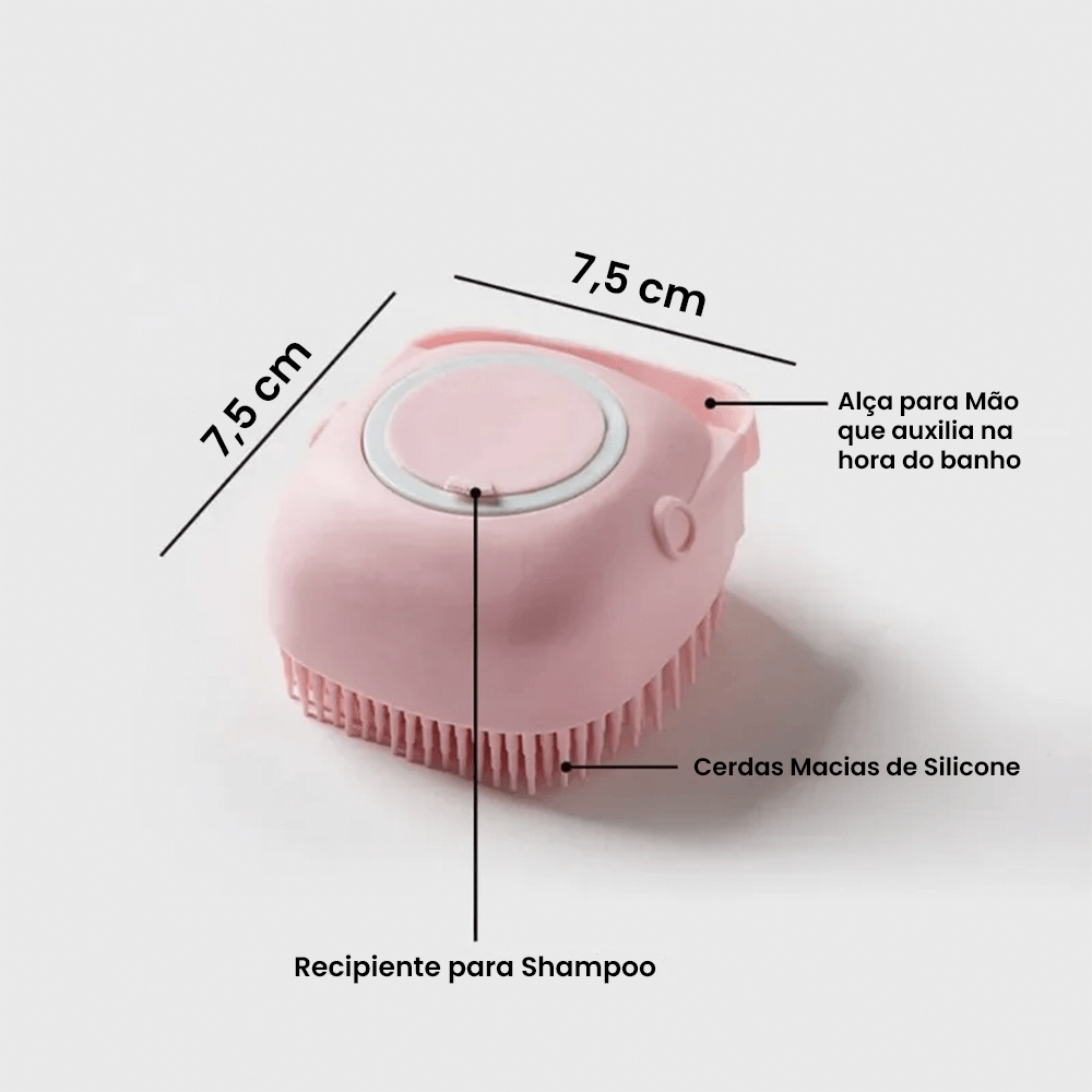 Escova de Shampoo para Pets